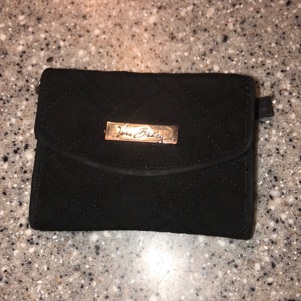 Black Vera Bradley wallet